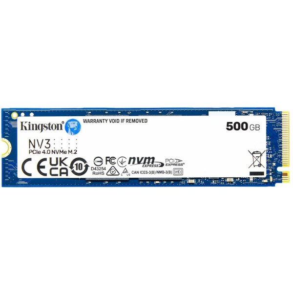 SSD Kingston NV3 500GB SNV3S/500G SSD Kingston NV3 500GB SNV3S/500G
