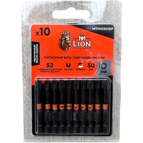 Торсионная бита M-Lion MTPZ25010P (10 шт)