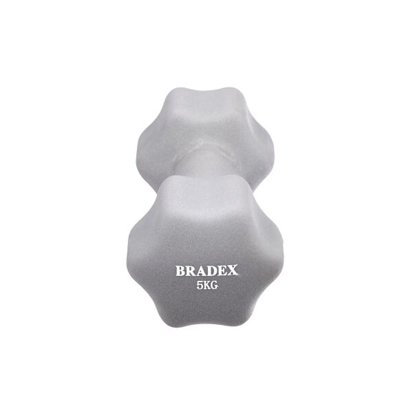 Гантель неопреновая BRADEX SF 0545 5 кг (серый) Гантель неопреновая BRADEX SF 0545 5 кг (серый)