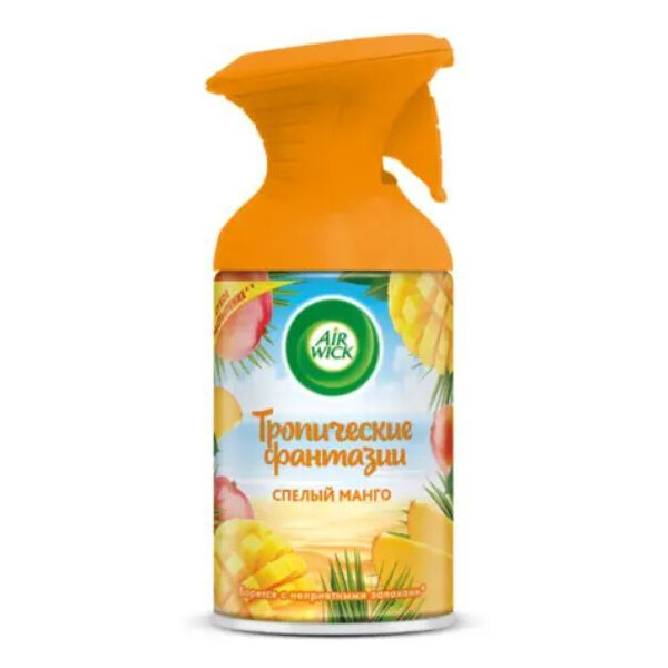 

Освежители воздуха AIR WICK, Освежитель воздуха Air Wick Pure 250 мл (спелый манго)