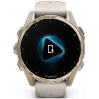 Умные часы Garmin Fenix 8 Sapphire 43мм (золотистый, дымчато-серый ремешок) Умные часы Garmin Fenix 8 Sapphire 43мм (золотистый, дымчато-серый ремешок)