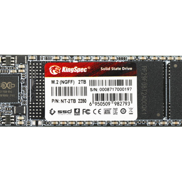 SSD KingSpec NT-2TB-2280 2TB SSD KingSpec NT-2TB-2280 2TB