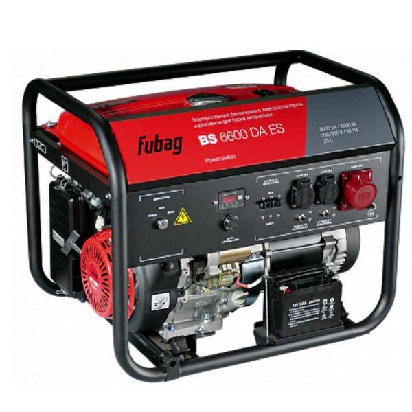 Генератор Fubag BS 6600 DA ES (838205) Генератор Fubag BS 6600 DA ES (838205)