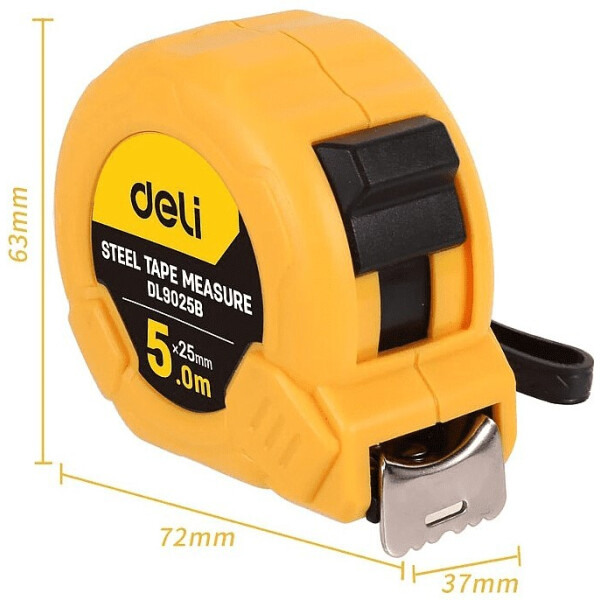 Рулетка Deli EDL9025B Рулетка Deli EDL9025B