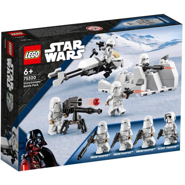 

Игры, игрушки LEGO, Конструктор LEGO Star Wars 75320 Боевой набор снежных пехотинцев