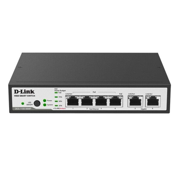 

Коммутаторы D-LINK, Коммутатор D-Link DES-1100-06MP