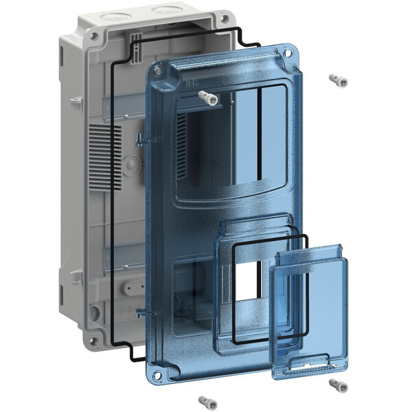 Корпус пластиковый IEK KREPTA 5 ЩУРн-П 1/8 IP66 PC MSP1-N-08-55 Корпус пластиковый IEK KREPTA 5 ЩУРн-П 1/8 IP66 PC MSP1-N-08-55
