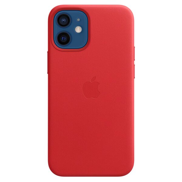 

Чехлы для мобильных телефонов Apple, Чехол Apple MagSafe Leather Case для iPhone 12 mini (красный) MHK73ZE/A