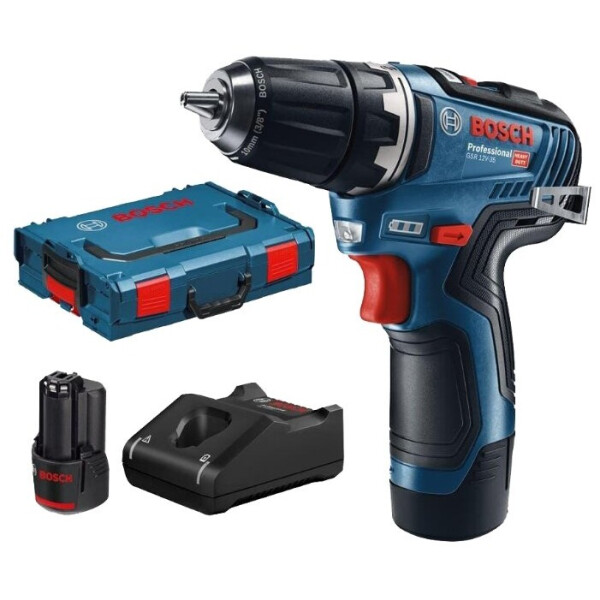 

Шуруповерты, гайковерты Bosch, Дрель-шуруповерт Bosch GSR 12V-35 (06019H8002) с 2-мя АКБ, кейс