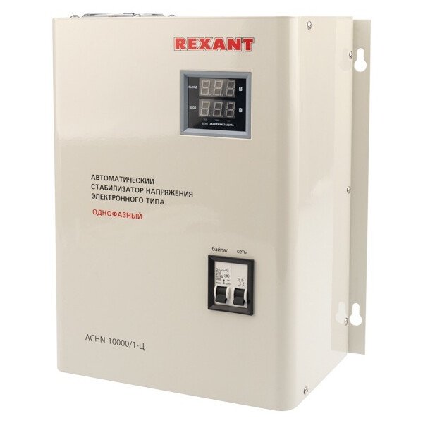 Стабилизатор напряжения Rexant АСНN-10000/1-Ц (11-5011) Стабилизатор напряжения Rexant АСНN-10000/1-Ц (11-5011)