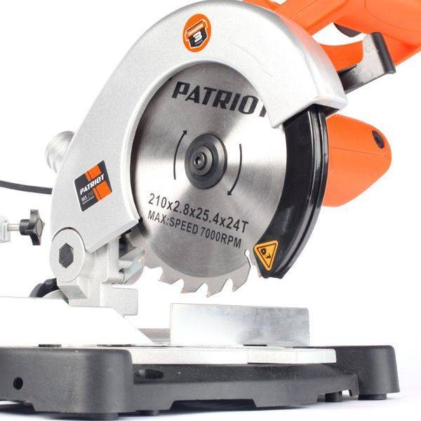 Пила торцовочная PATRIOT MS 210 (190301850) Пила торцовочная PATRIOT MS 210 (190301850)