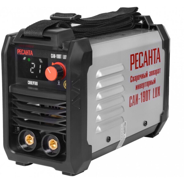 

Сварочные аппараты РЕСАНТА, Сварочный инвертор Ресанта САИ-190Т LUX (65/70)