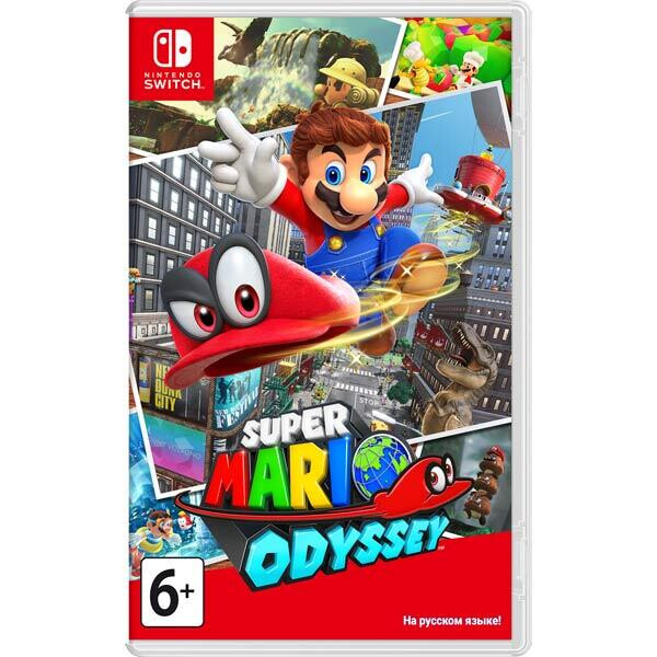 

Игровые диски Nintendo NINTENDO, Игра Super Mario Odyssey для Nintendo Switch (русская версия)