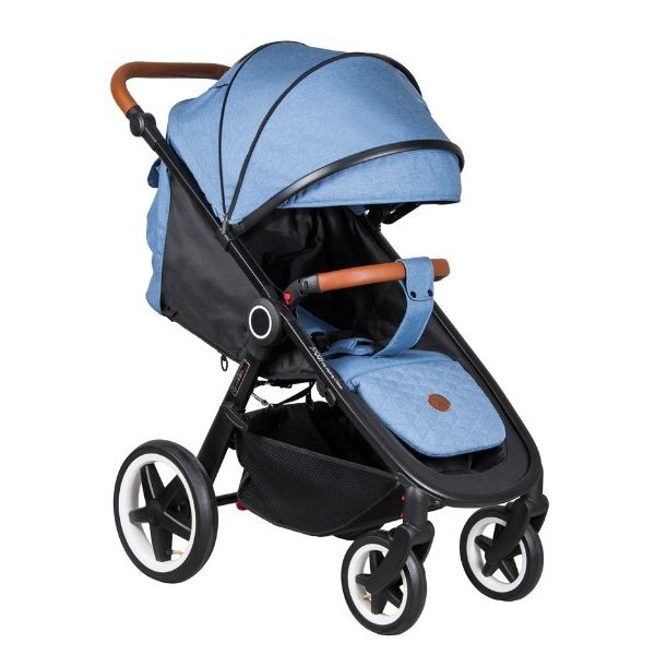 Прогулочная коляска COLETTO Joggy (индиго/черная рама) Прогулочная коляска COLETTO Joggy (индиго/черная рама)