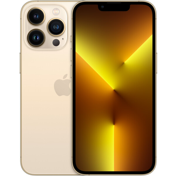 Смартфон Apple iPhone 13 Pro 128Gb SIM+eSIM восстановленный Rostock Грейд B (золотой)