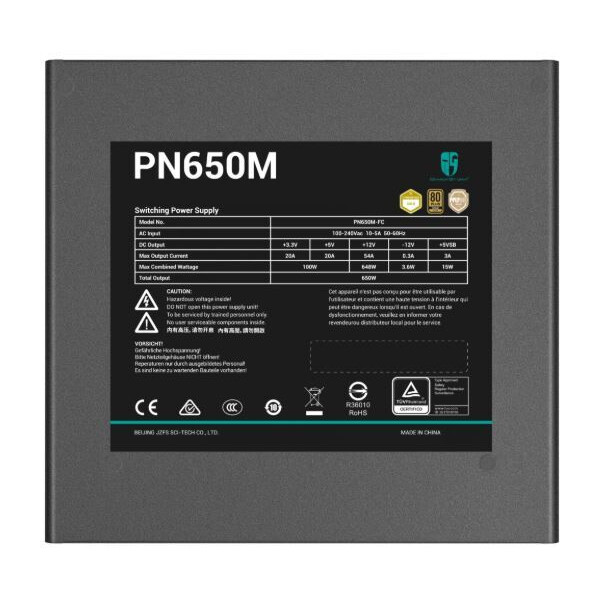 Блок питания DeepCool PN650M Блок питания DeepCool PN650M