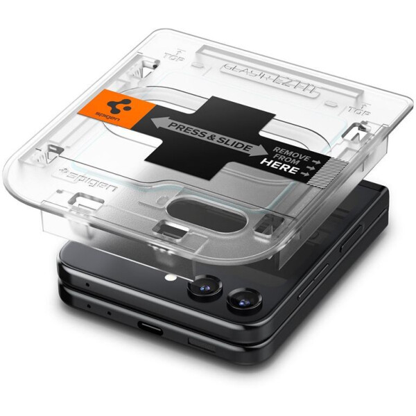 Защитное стекло Spigen Glass TR EZ Fit для Galaxy Z Flip 5 AGL06525 (2шт) Защитное стекло Spigen Glass TR EZ Fit для Galaxy Z Flip 5 AGL06525 (2шт)