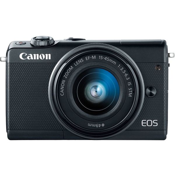 

Фотокамеры CANON, Цифровая фотокамера CANON EOS M100 EF-M 15-45 IS STM kit черный