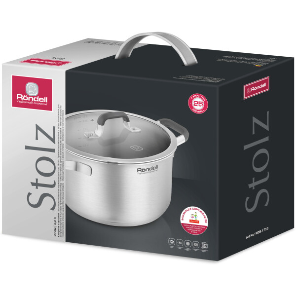 Кастрюля Rondell Stolz RDS-1753 Кастрюля Rondell Stolz RDS-1753