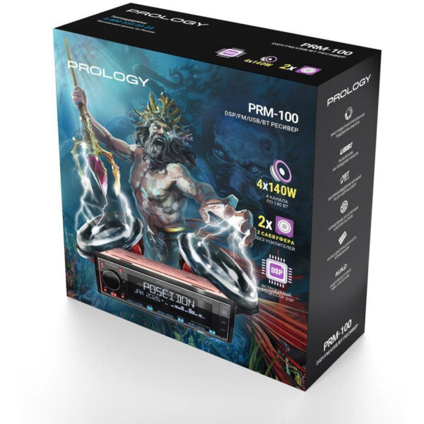 USB-магнитола Prology PRM-100 Poseidon USB-магнитола Prology PRM-100 Poseidon