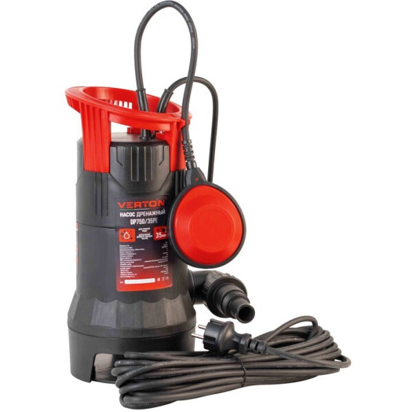 Дренажный насос Verton AQUA DP750/35PE Дренажный насос Verton AQUA DP750/35PE