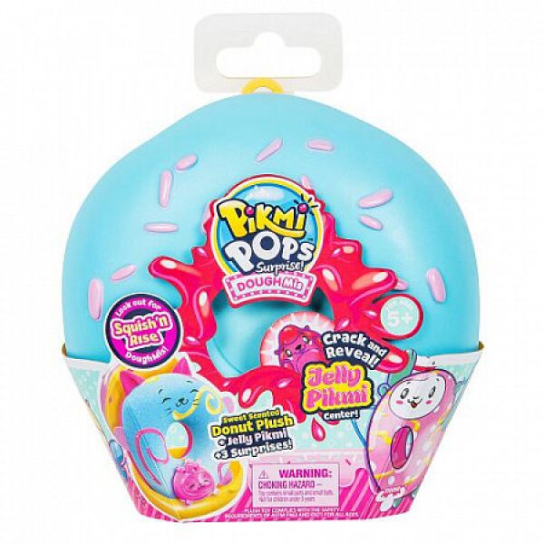 

Игры, игрушки Pikmi Pops, Набор с 1 героем Pikmi Pops Плюшевый Пончик 75291 (75416)