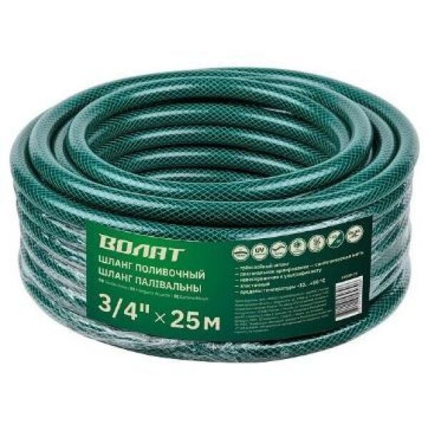 

Поливочное оборудование ВОЛАТ, Шланг поливочный Волат 53030-25 (3/4", 25 м)