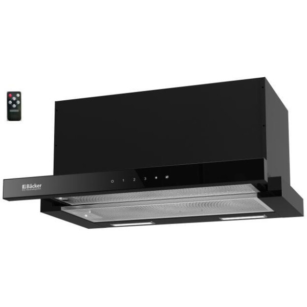 Кухонная вытяжка Backer TH60CL-2F200-BLACK RC Кухонная вытяжка Backer TH60CL-2F200-BLACK RC