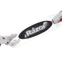 Самокат Razor A5 Lux (серебристый/красный) Самокат Razor A5 Lux (серебристый/красный)