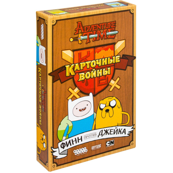 

Игры, игрушки Hobby World, Настольная игра Hobby World Время приключений: Карточные войны. Финн против Джейка