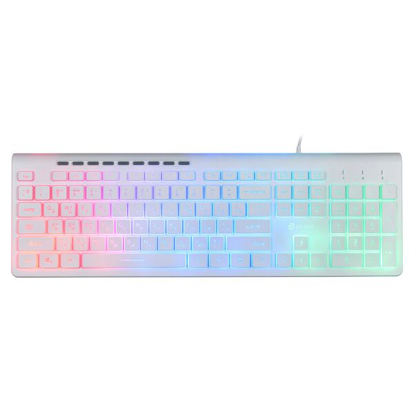 Клавиатура Oklick 490ML (белый)