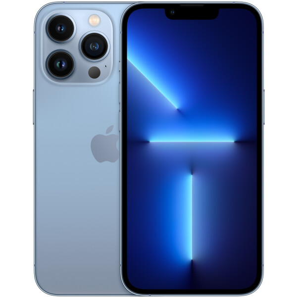 Смартфон Apple iPhone 13 Pro 256Gb SIM+eSIM восстановленный Rostock Грейд A (голубой)