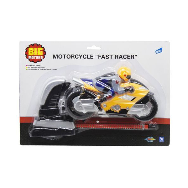

Игры, игрушки BIG MOTORS, Мотоцикл Big Motors Гонщик 6009A