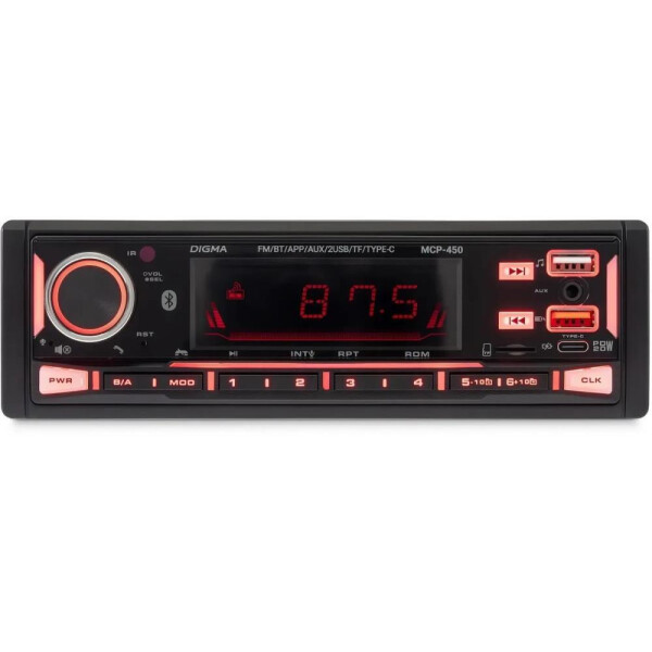 Автомагнитола Digma MCP-450 Автомагнитола Digma MCP-450