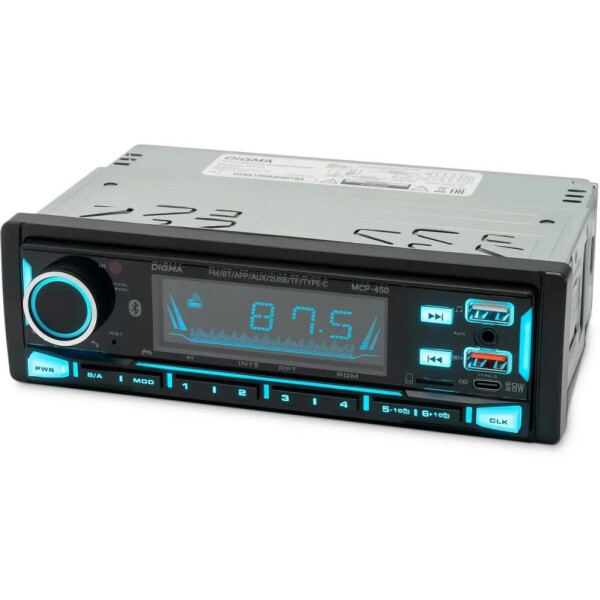 Автомагнитола Digma MCP-450 Автомагнитола Digma MCP-450