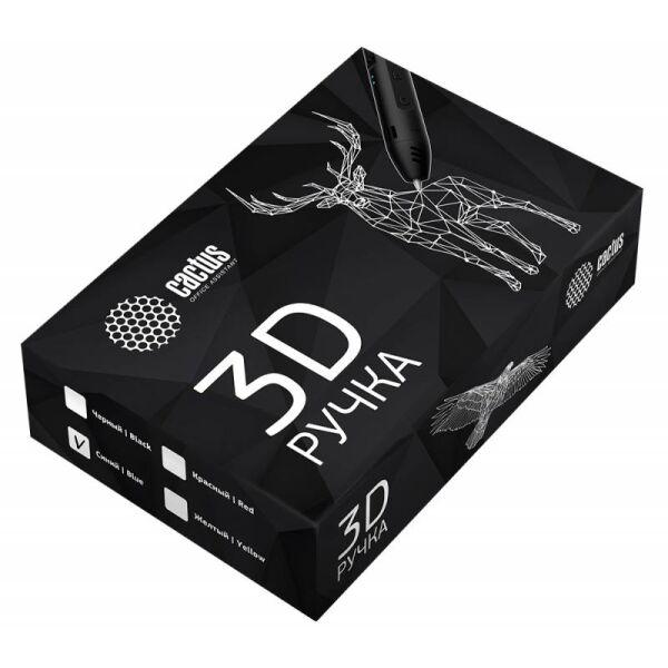 CS-3D-LTP2-BL 3D Ручка CACTUS, синий CS-3D-LTP2-BL 3D Ручка CACTUS, синий