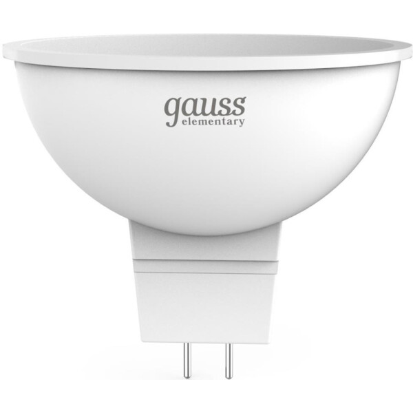 Светодиодная лампочка Gauss Elementary MR16 11W 850lm 3000K GU5.3 LED 13511 Светодиодная лампочка Gauss Elementary MR16 11W 850lm 3000K GU5.3 LED 13511