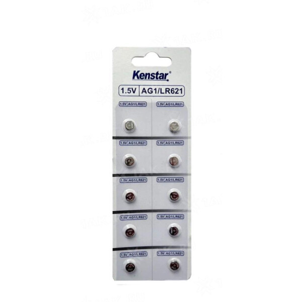 Алкалиновые батареи KENSTAR G1/LR621/LR60/364A/164, BL-10
