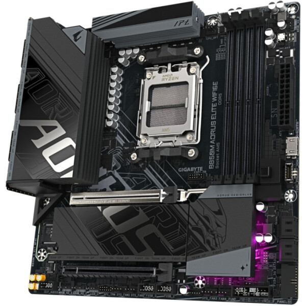 Материнская плата Gigabyte B850M Aorus Elite WiFi6E (rev. 1.1) Материнская плата Gigabyte B850M Aorus Elite WiFi6E (rev. 1.1)