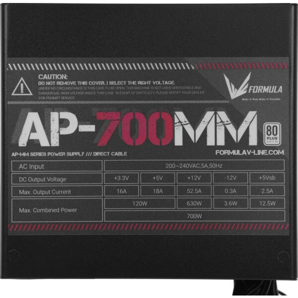 Блок питания Formula AP-700W Блок питания Formula AP-700W