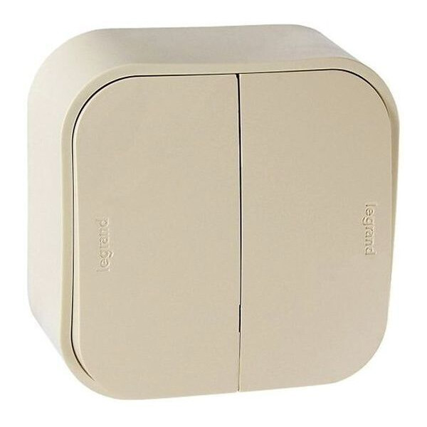Переключатель на 2 направления Legrand Quteo 782236 (слоновая кость)