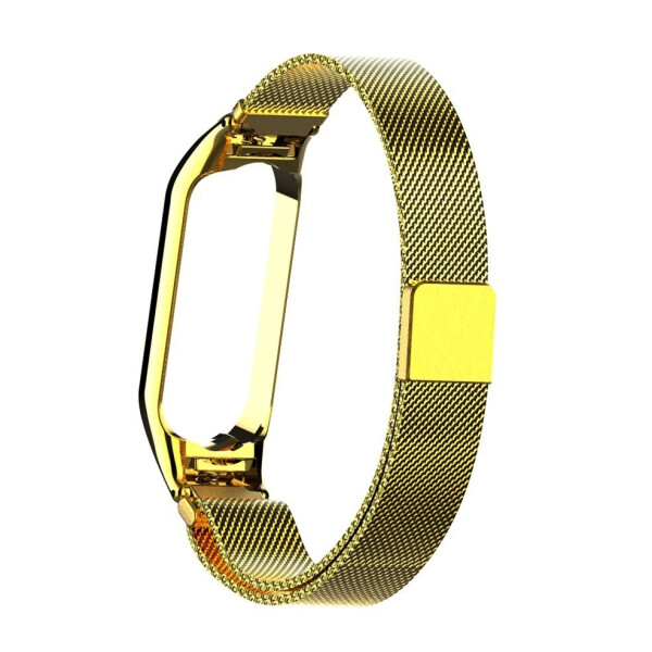 Ремешок Bingo Magnetic для Xiaomi Mi Band 3/4 Золотистый Ремешок Bingo Magnetic для Xiaomi Mi Band 3/4 Золотистый