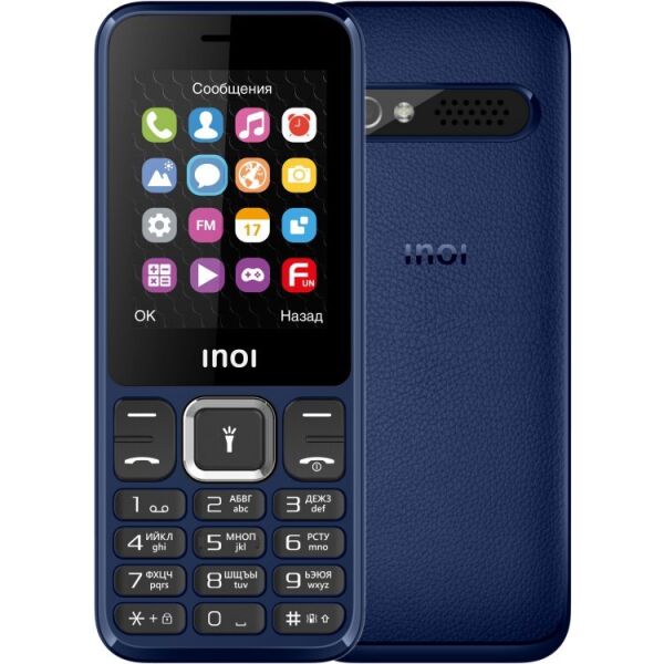 

Сотовые телефоны Inoi, Мобильный телефон Inoi 242 (темно-синий)