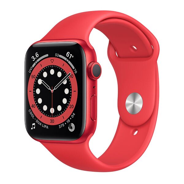 

Умные часы Apple, Смарт-часы APPLE Watch Series 6 Red Aluminium Case with Red Sport Band 44mm (M00M3UL/A)