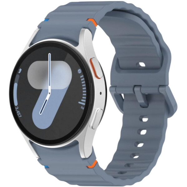 Ремешок Bingo Wave Stitching для SAMSUNG Galaxy Watch 4/5/6/7/FE (синий)