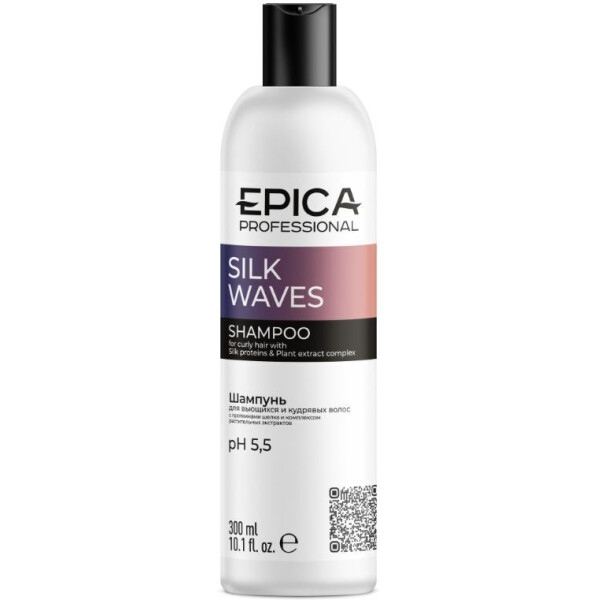 Шампунь для вьющихся и кудрявых волос EPICA Professional Silk Waves 300 мл. 91397