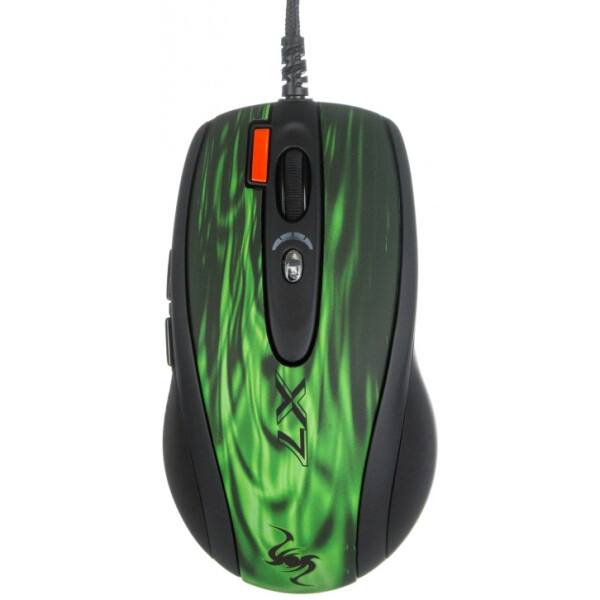 

Мыши A4TECH, Мышь A4Tech XL-750BK (зеленый)
