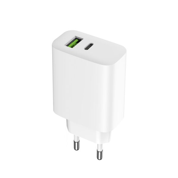 

Зарядные устройства для сотовых телефонов DIGITAL PART, Зарядное устройство Digitalpart WC-2201 (с кабелем USB-C- Lightning)