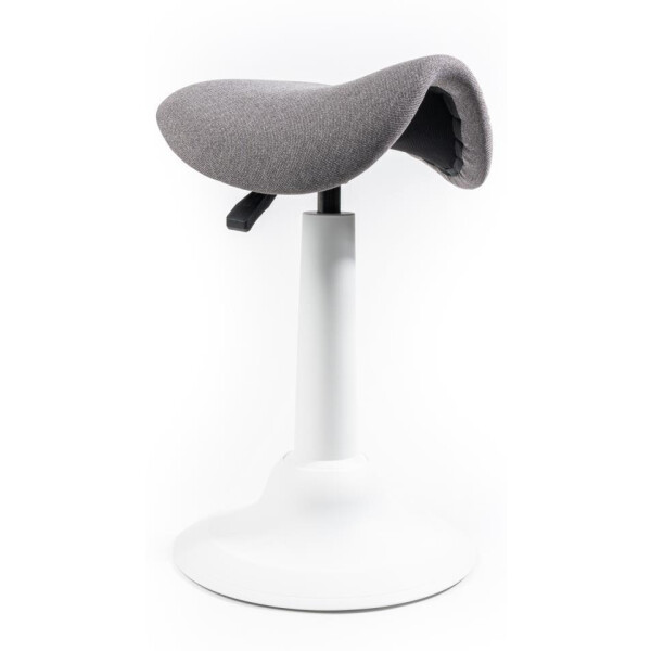 Стул для активного сидения Chair meister Saddle (пластик белый,ткань серая) Стул для активного сидения Chair meister Saddle (пластик белый,ткань серая)