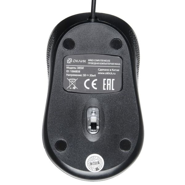 Мышь Oklick 385M (черный) Мышь Oklick 385M (черный)